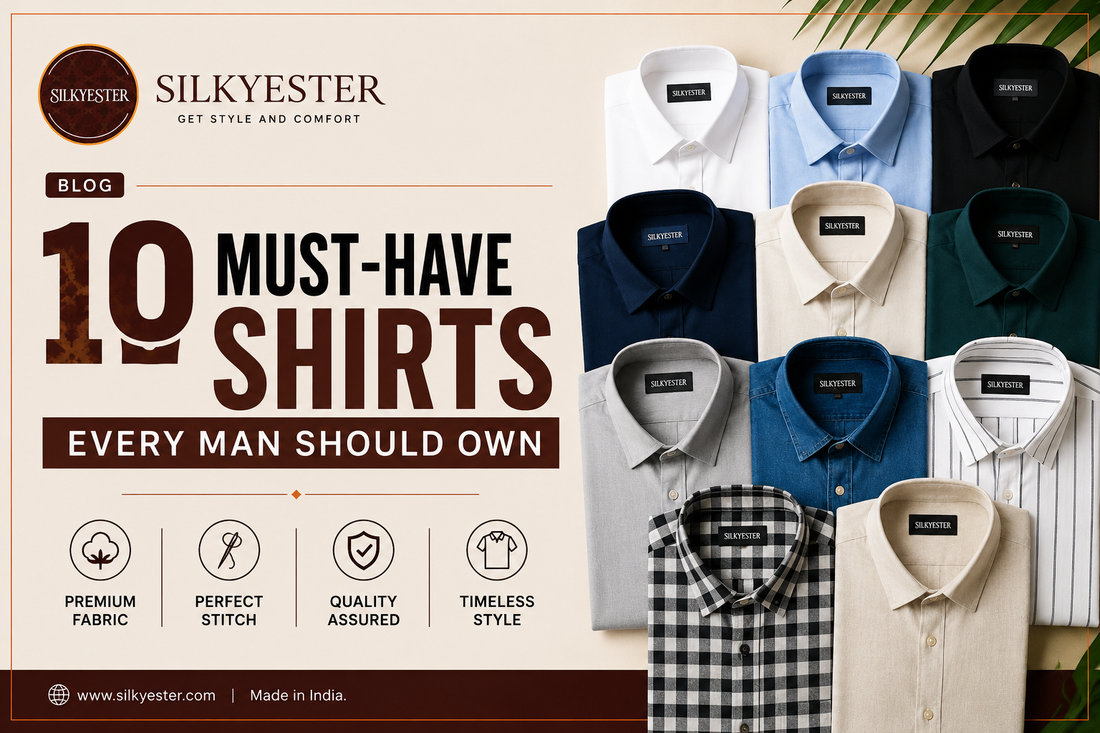 10 must have shirts silkyester