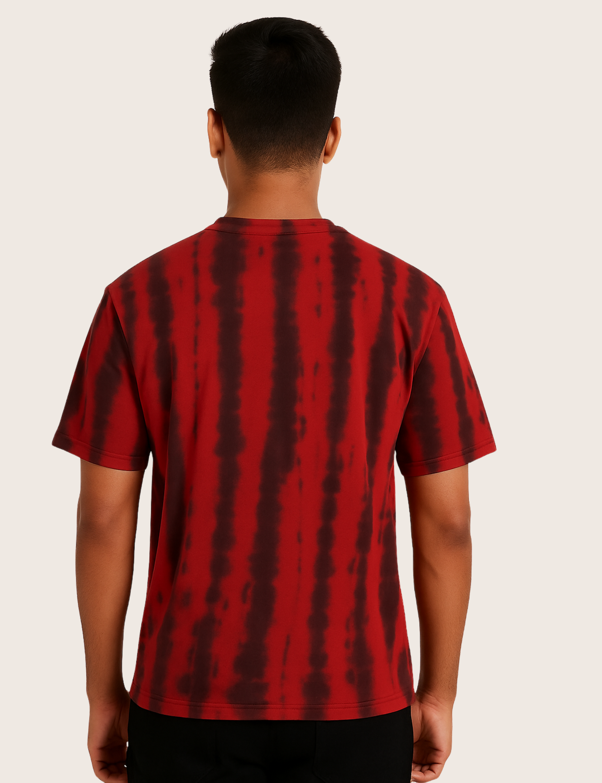 Tie-Dye: Crimson Red