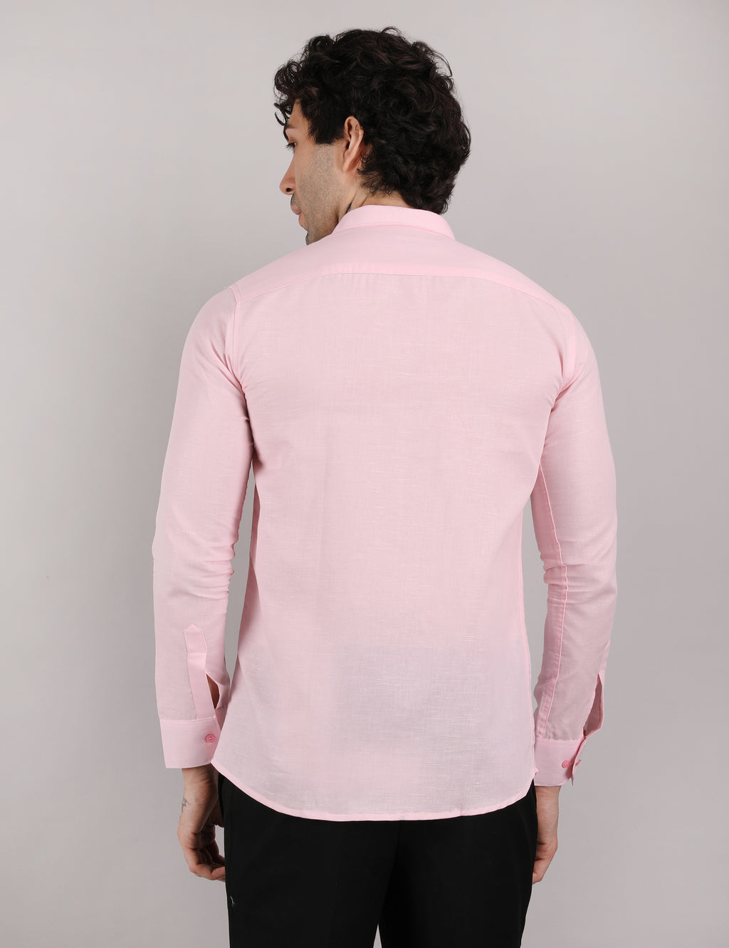 Cotton Linen: Blush Pink