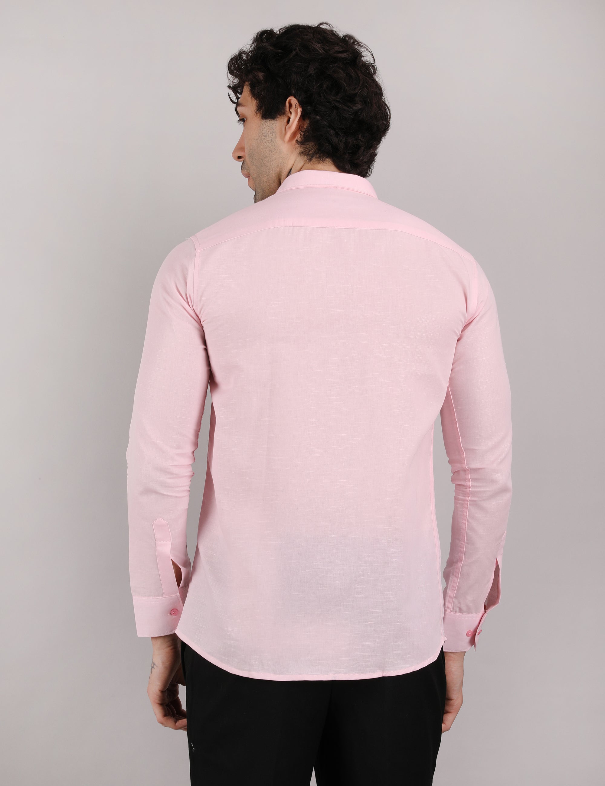 Cotton Linen: Blush Pink