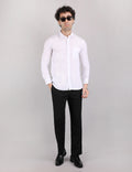 Cotton Linen: Pearl White